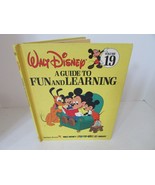 DISNEY FUN TO READ LIBRARY VOL.19 A GUIDE TO FUN &amp; LEARNING 1983 PARENT ... - $3.91