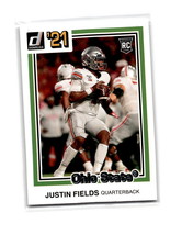 2021 Panini Chronicles Draft Picks #33 Justin Fields - £1.87 GBP