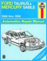 Haynes Manuals: Ford Taurus and Mercury Sable, 1986 Thru 1995 by John Ha... - £3.12 GBP