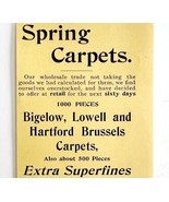 Joel Goldthwait Carpet Store 1894 Advertisement Victorian Boston Mass AD... - $28.11 CAD
