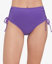 MSRP $20 Salt + Cove Juniors Raised Rib Lace-Side Bikini Bottoms Purple Size XL - £3.01 GBP