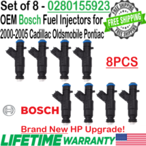 NEW OEM Bosch x8 HP Upgrade Fuel Injectors for 2000-02 Cadillac Eldorado 4.6L V8 - $494.99