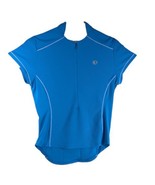 Pearl Izumi Cycling Jersey Womens Small Blue 3/4 Zip Short Sleeve Outdoo... - $565.47 MXN