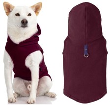 Gooby WARM Fleece Dog HOODIE Hooded Jacket Coat Size SMALL Plum Purple NWT - $17.82
