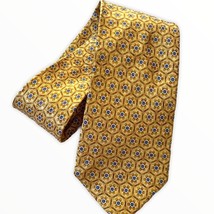 Joseph &amp; Lyman Silk Men&#39;s Tie Yellow &amp; Blue - £7.52 GBP