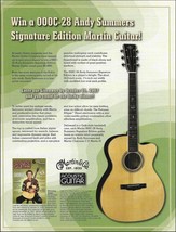 The Police Andy Summers Signature Martin 000C-28 acoustic guitar advertisement - $4.01