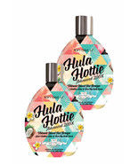 2 Bottles of Hula Hottie Tanning Lotion with 200X Volcanic Hot Bronzer.1... - £42.03 GBP