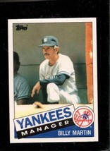 1985 Topps Traded #78 Billy Martin Nmmt Yankees Mg Nicely Centered - £4.23 GBP