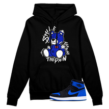 Royal Reimagined 1 Blue White Black Hoodie Match SM2 - £50.35 GBP+