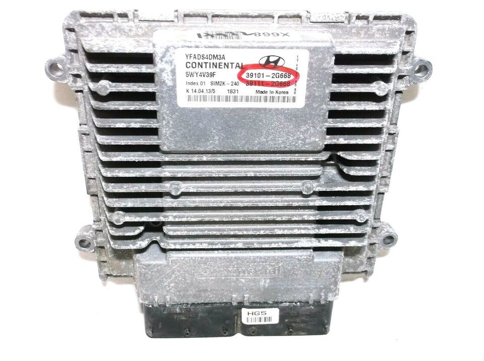 11-12-13-14 HYUNDAI SONATA/ 2.4L AUTOMATIC  ENGINE CONTROL /COMPUTER.ECU... - $3.50