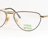 Think Pink 9023 3802 Mate Vert Foncé / Or Unique Rare Lunettes 55-19-140mm - €49,07 EUR