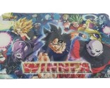 Anime Dragon Ball Z Mouse Pad 20&quot; x 12&quot; Super Card Game Winner Goku  New  - $19.70