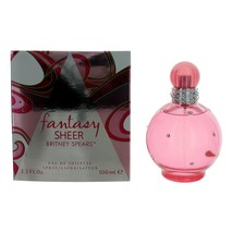 Fantasy Sheer by Britney Spears, 3.3 oz Eau De Toilette Spray for Women - £32.19 GBP