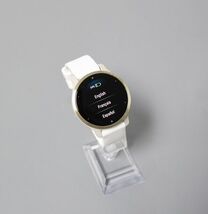 Garmin Venu 2S GPS Watch 28mm Light Gold / White 010-02429-01 image 2