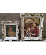Vintage MCM Framed Cherry Jeffe Huldah Print Victorian Ladies Central Pa... - £54.85 GBP