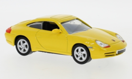 Lucky Die Cast Porsche 911 Carrera (996) Yellow 1998 1:43 - $29.95