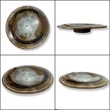 Gorgeous Pedestal Stone Bowl Slanted Edge For Decor Display Coffee Table... - £49.99 GBP