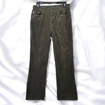 Lauren Jeans Co Ralph Lauren Corduroy Pants Woman 6 Straight Leg Olive G... - $18.69