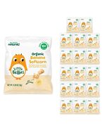 BestBy01/25 Little Bellies Organic Banana Softcorn Baby Snack 18 Pack 5.... - $7.74 CAD