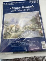 Thomas Kinkade Cross Stitch The Painter of Light Lamplight Brooke 50837 - £10.39 GBP