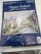 Thomas Kinkade Cross Stitch The Painter of Light Lamplight Brooke 50837 - £10.22 GBP