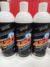 3pk Formula 420 Soak N Rinse | 16oz | Easy To Use | No Scrub Action! 166kb - £22.66 GBP