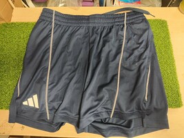 Adidas Utility Knit Mens Size Small 5&quot; Shorts Navy JF1548 - $19.00