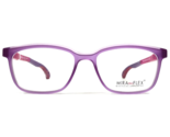 Miraflex Kinder Brille Rahmen Jake C.12 Lila Pink Quadrat Voll Felge 45-... - $55.73