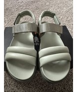 sorel women&#39;s VIIBE Safari Stone Green Sandles Hook &amp; Loop Size 6.5 - $70.27 CAD