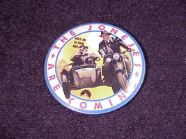The Jones Are Coming Indiana Jones Doom Film Promotional Pinback Button,... - £4.75 GBP