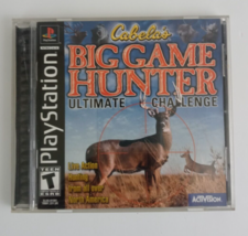 Cabela&#39;s Big Game Hunter Ultimate Challenge PS1 PlayStation 1 Complete - £5.42 GBP