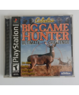 Cabela&#39;s Big Game Hunter Ultimate Challenge PS1 PlayStation 1 Complete - $6.78