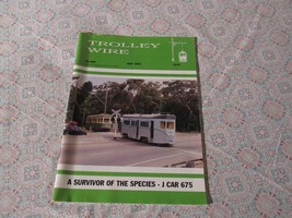 Trolley Wire   No. 269   J Car 675    1997 - £9.80 GBP