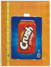 HVV Size Crush Orange 16oz CAN Soda Vending Machine Flavor Strip - £2.39 GBP