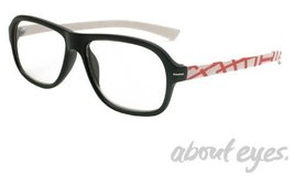 G547 Retro Black Red &amp; White Patterned +1.5 Reading Glasses - Fashion - £11.45 GBP