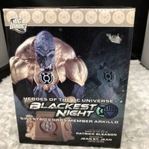 DC Direct Blackest Night Bust Of Arkillo #475 Of 3500 Limited Edition New In Box - £133.36 GBP