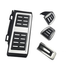 Stainless Steel Pedal Cover for Vw Golf 7 8 Gti Mk7 Lamando Polo A05 Passat B8 S - £14.89 GBP+