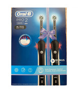Oral-B Pro 2 (2900) BLACK EDITION RECHARGEABLE TOOTHBRUSH +BONUS HANDLE - €84,22 EUR