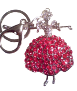 Ballerina in Red Rhinestone Skirt New Free Delivery - $15.53