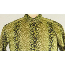 Men Shirt J.Valintin Turkey-Usa 100% Egyption Cotton Axxess Style 1646-08 Olive image 7