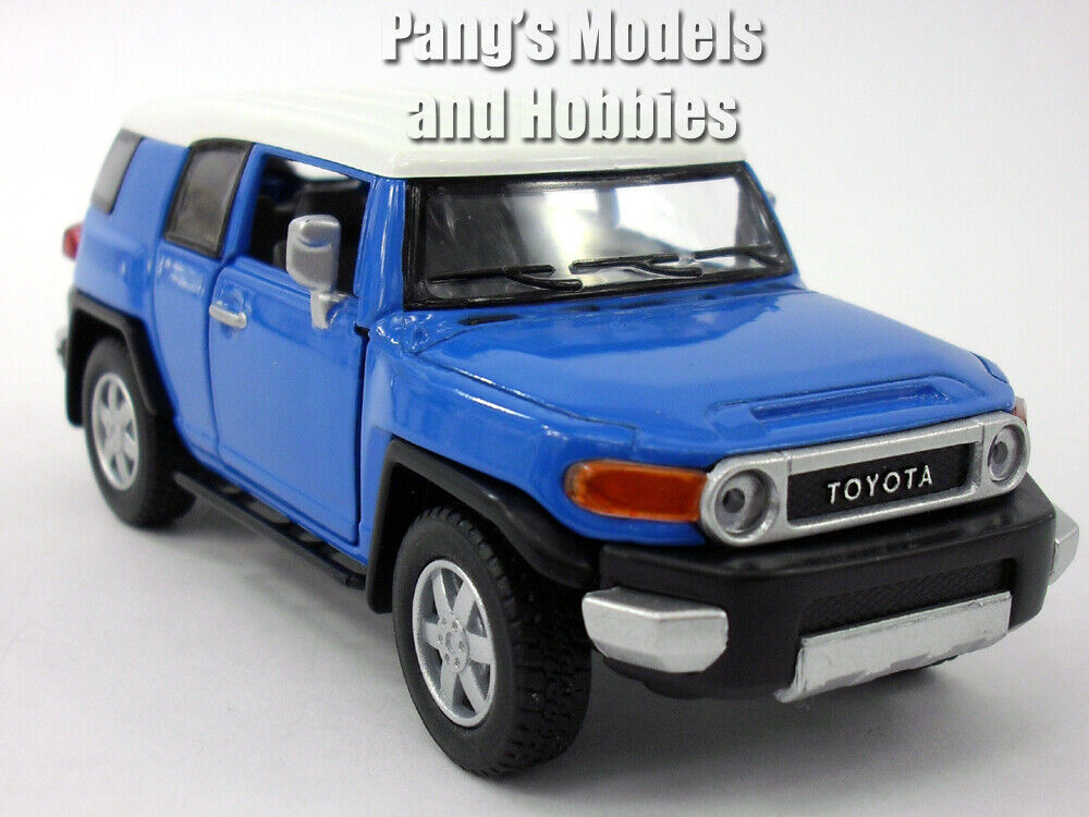 Primary image for 5 Inch Toyota FJ Cruiser 1/36 Scale Diecast Metal Model - BLUE