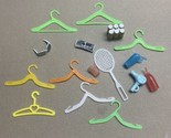 Barbie  Doll Accessory Lot Hangers and Extra Stuff 16 pc - $9.54