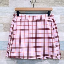 Lady Hagen Golf Skort Pink Plaid Pockets Built In Shorts Tennis Womens M... - $39.59