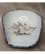 Vintage Home &amp; Garden Party Magnolia Scoop/Soap &amp; Sponge Stoneware Dish ... - €8,34 EUR