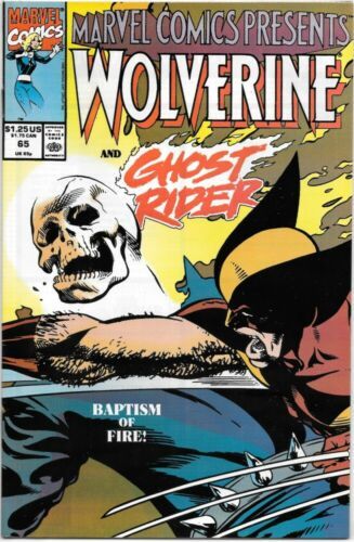 Primary image for Marvel Comics Presents Comic Book #65 Marvel 1990 Wolverine UNREAD VFN/NEAR MINT