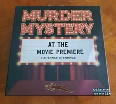 Murder Mystery At The Movie Premiere - Great For Larger Adult Game Night... - $33.94
