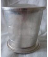 Vintage  Aluminum Travel Collapsible Cup - €4,31 EUR