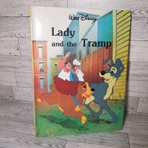 Walt Disney Classics Lady And The Tramp Hardcover Book Vintage 1986 Gall... - $9.46