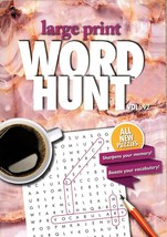 Large Print Word Hunt - All New Puzzles - Vol. 92 - £5.58 GBP