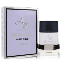 Ab Spirit Millionaire White Gold by Lomani Eau De Parfum Spray 3.3 oz (Men) - $846.12 MXN